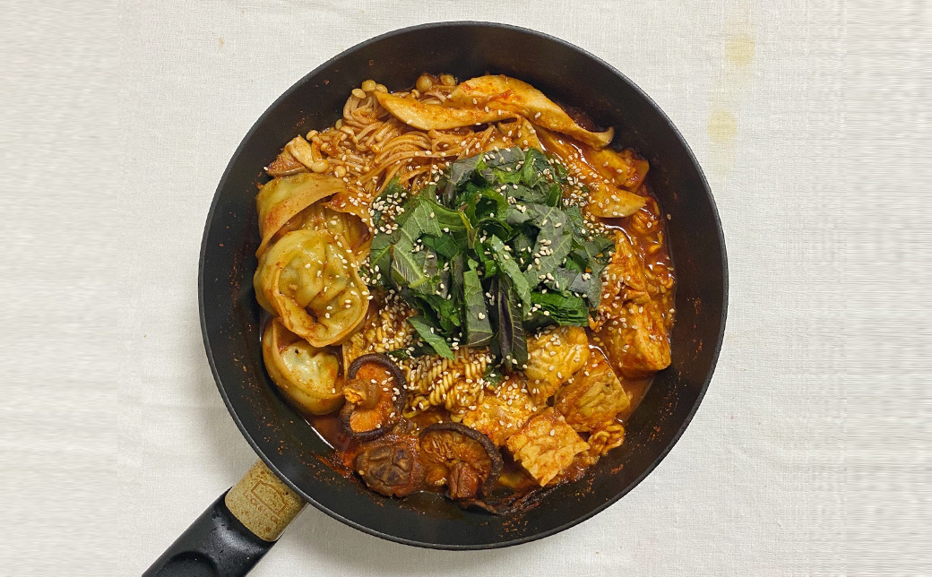 깻잎떡볶이